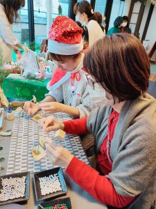 ワークショップ☆金継ぎ体験中その2