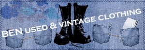 BEN used＆vintage clothingバナー