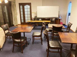 メインルーム事務所、会議利用例