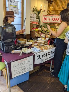 2023年夏のコミュニティ文化祭カムナカフェさんの様子