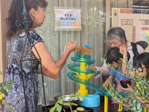 子供素麺流し