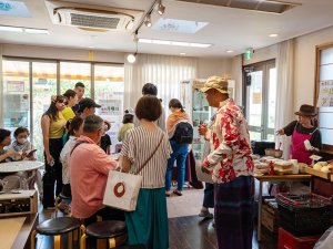 夏のコミュニティ文化祭1階の様子