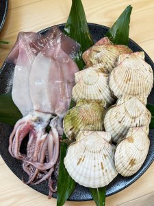 海鮮セット①（3枚合わせて3セット分の一例）