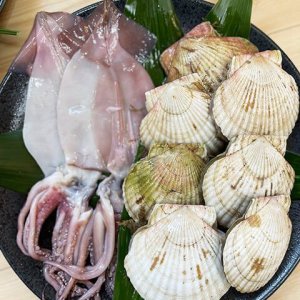 海鮮セット①（3枚合わせて3セット分の一例）