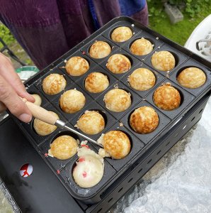 焼き風景