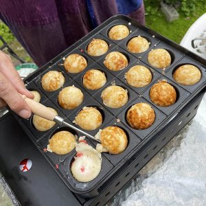 焼き風景