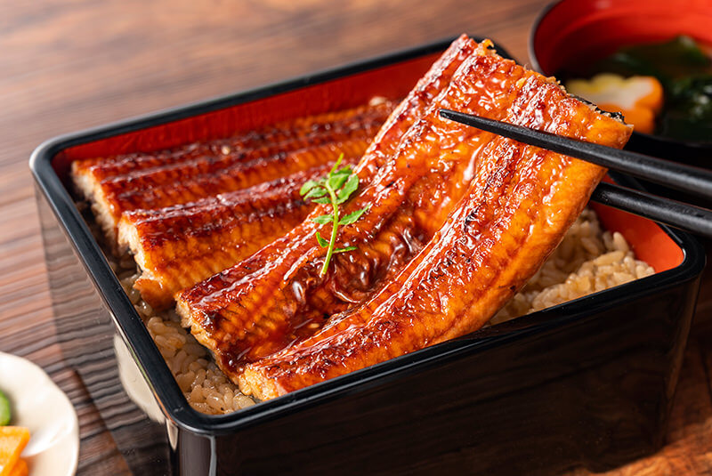 うなぎの蒲焼お重