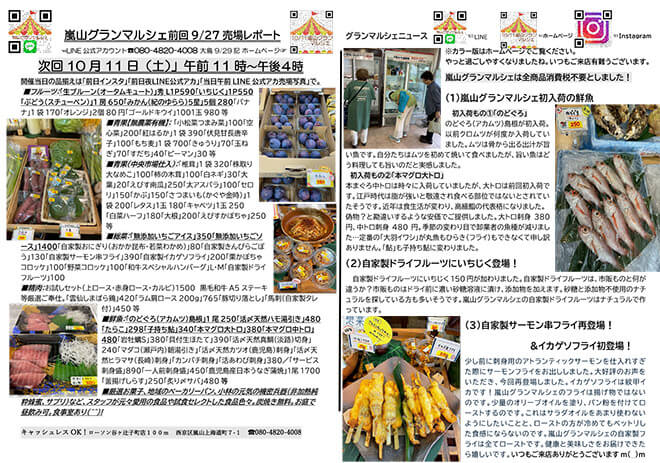 2025年10月11日ポスティングちらし