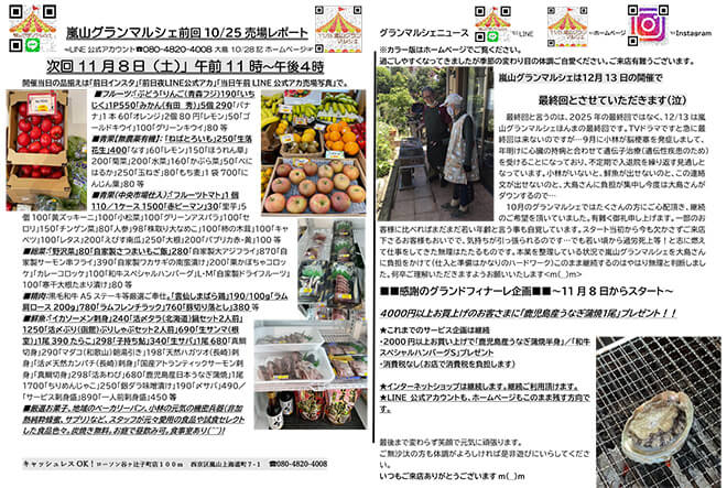 2025/11/08 ポスティングちらし